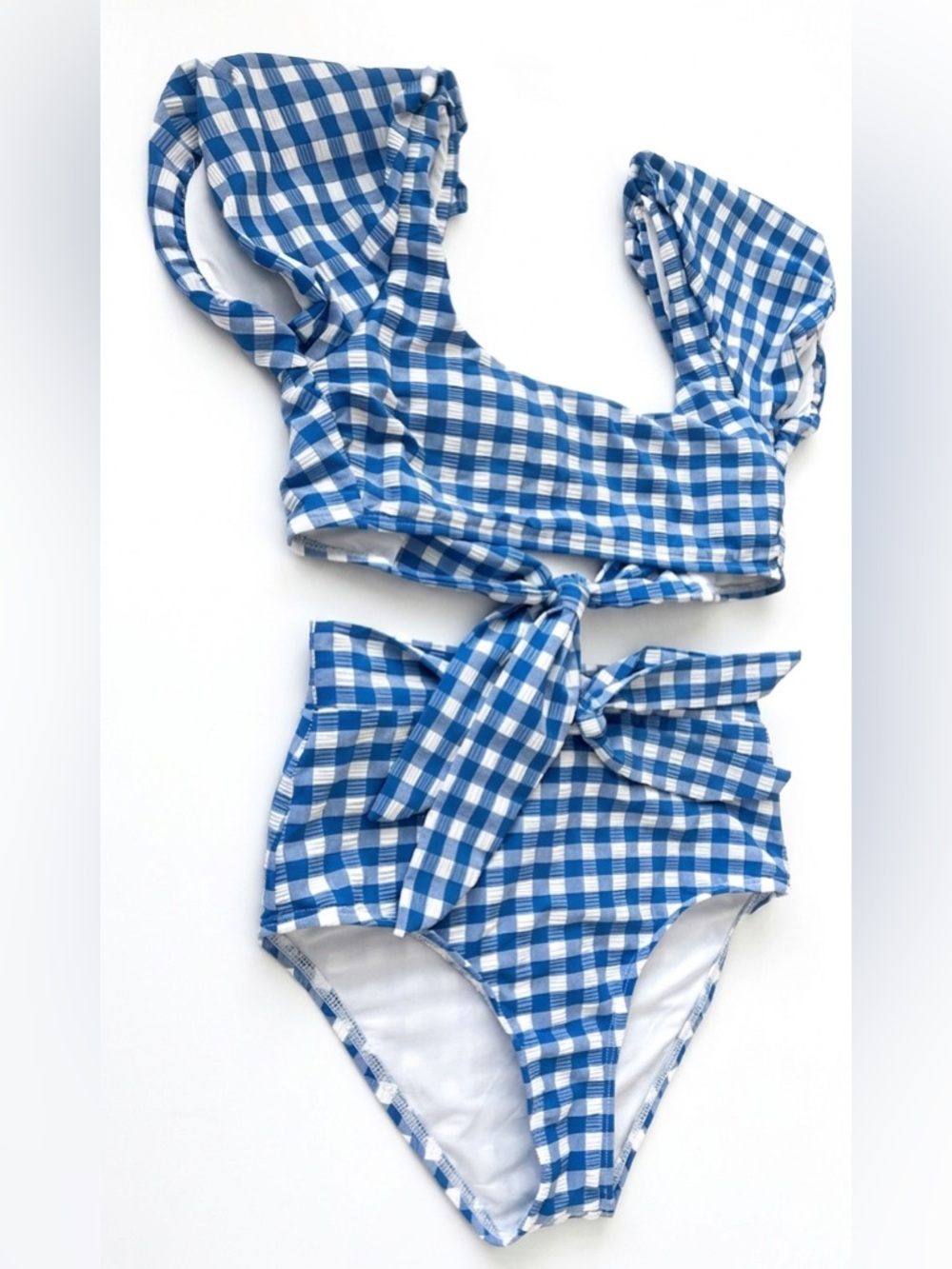 Gianni Bini women’s  two-piece set Gingham.  Size SM.